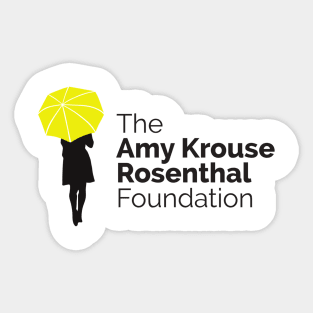 Amy Krouse Rosenthal Foundation Sticker